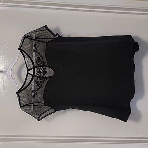 💕 Crave fame satin and lace top